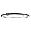 Lampa sufitowa Ring L CCT Ø 90 cm - elegancka oświetlenie do każdego wnętrza (LP-909/1C L BK CCT) - Light Prestige