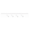 Zestaw szynowy 2m z 4 reflektorami GU10 w białym kolorze (LP-732 4W WH SET) - Light Prestige