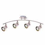 Kinkiet Bolzano 4 - elegancka iluminacja w niklu (LP-8067/4W) - Light Prestige