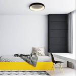 Plafon sufitowy Georgia w eleganckiej czerni (LP-049/1C BK) - Light Prestige