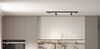 Zestaw szynowy Snow w kolorze czarnym (LP-737 BK SET) - Light Prestige