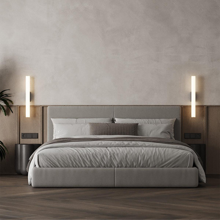 Duży złoty kinkiet LED z regulacją światła IP44 (LP-0510/1W-61 GD) - Light Prestige