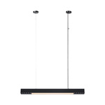 Lampa wisząca Cali M LED CCT Tuya czarna (LP-1301/1P M BK Smart) - Light Prestige