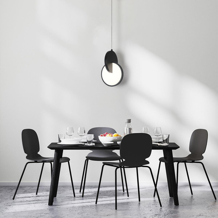 Lampa wisząca Circlo LED CCT w kolorze chromu (LP-1311/1P CH) - Light Prestige