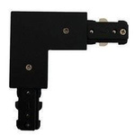 Łącznik L czarny do wnętrz (LP-552-S-BK) - Light Prestige