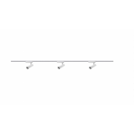 Zestaw oświetlenia szynowego Rocca 1F biały 4000K (LP-1019/1W WH SET) - Light Prestige