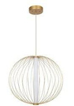 Lampa wisząca Treviso w złotym wykończeniu - elegancja w każdym detalu (LP-798/1P L GD) - Light Prestige