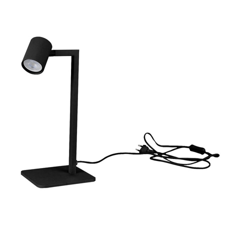 Lampa biurkowa SNOW w kolorze czarnym idealna do każdego wnętrza (LP-731/1T BK) - Light Prestige