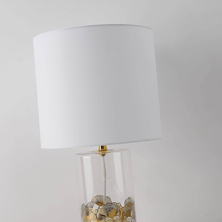 Lampa stołowa SŁONECZNIK biała (LP-818/1T WH) - Light Prestige