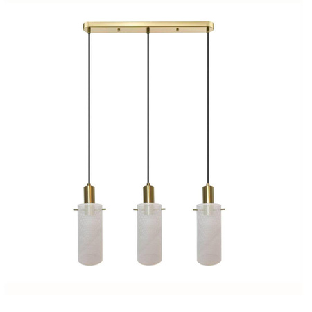 Lampa wisząca TIRANA w eleganckiej bieli (LP-945/3L WH) - Light Prestige