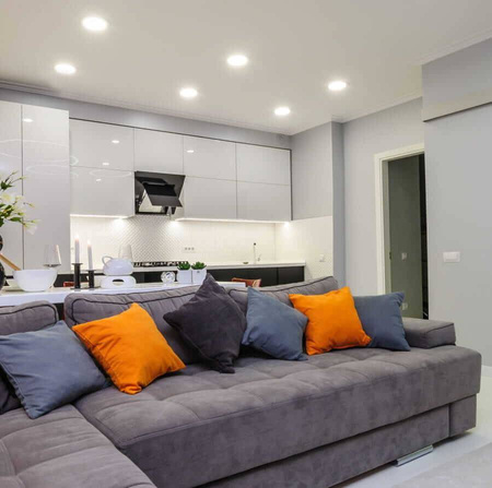 Oprawa wpuszczana Nero ruchoma, idealna do każdego wnętrza (LP-4424/1RS WH movable) - Light Prestige