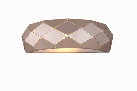 Kinkiet w kolorze złotym REUS - elegancka oprawa świetlna (LP-8069/1W GD) - Light Prestige
