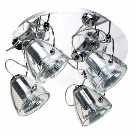 Plafon Dalia 4 - eleganckie oświetlenie sufitowe (LP-763/4C) - Light Prestige