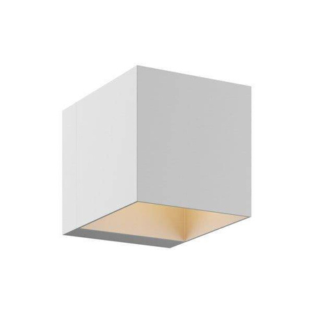 Kinkiet Alaska w białym kolorze z eleganckimi detalami (LP-104/1W WH) - Light Prestige