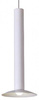 Biała lampa wisząca HAT 1 (LP-1661/1P WH) - Light Prestige