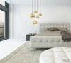 Lampa wisząca Palla mini w kolorze złotym (LP-2844/1P S GD) - Light Prestige