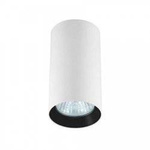 Oczko Manacor białe/czarny ring 13 cm (LP-2323/1D - 130 WH/BK) - Light Prestige