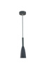 Lampa wisząca Solin w szarości, idealna do wnętrz (LP-181/1P GR) - Light Prestige