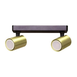 Oprawa sufitowa Snow 2 - eleganckie oświetlenie do Twoich wnętrz (LP-731/2W GD) - Light Prestige