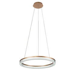 Lampa wisząca Midway Cristal w eleganckim wydaniu (LP-033/1P S GD Cristal Triangle) - Light Prestige
