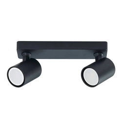 Reflektor Snow 2 w czarnym wykończeniu (LP-731/2W BK) - Light Prestige