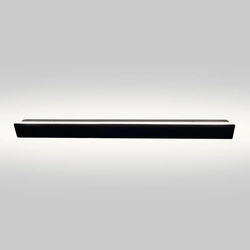 Kinkiet Bodo 60 cm w kolorze czarnym, odporność na warunki atmosferyczne (LP-789/1W 60 BK) - Light Prestige