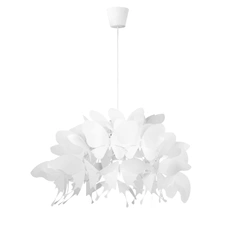 Lampa wisząca Farfalla 1 w białym kolorze (LP-3439/1P WHITE) - Light Prestige