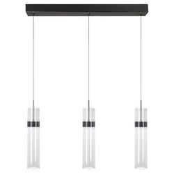 Lampa wisząca LED Ambiente 3 w kolorze grafitowym (LP-1510/3L grafit) - Light Prestige